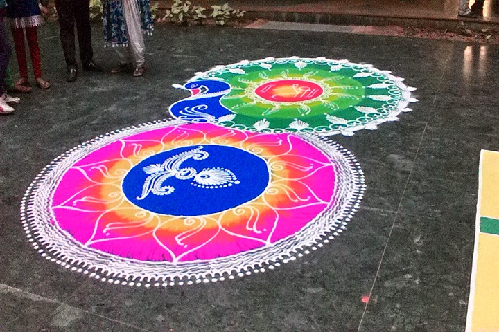 Daya Prakash Saraswati Vidya Mandir-Rangoli