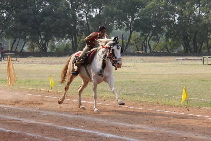 Suyash Central School-Horse Riding