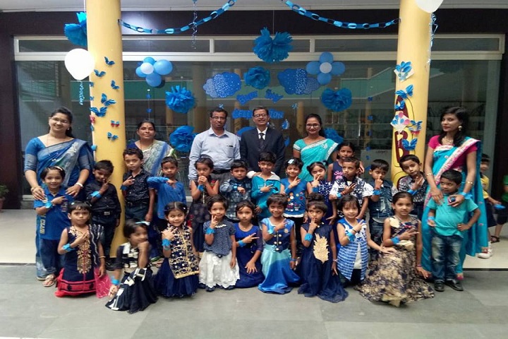 Swami Vivekanand Integration English School-Blue Day Celebration