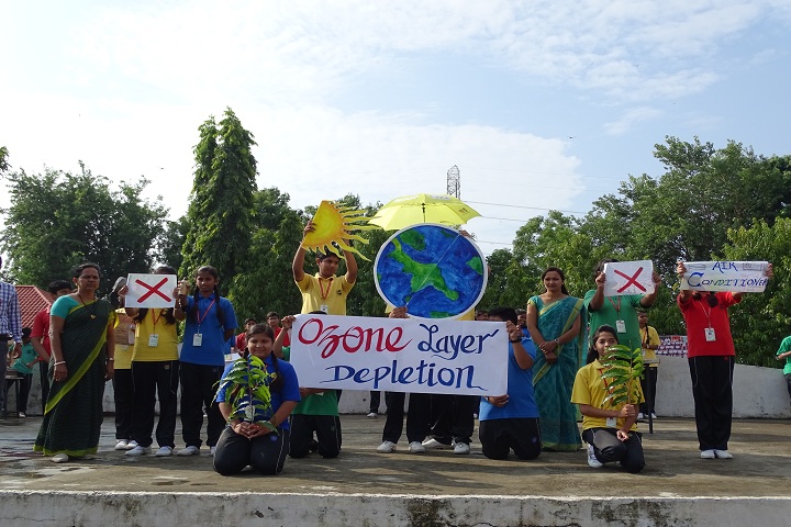 Swarnleela International School-Activity on Ozone Layer