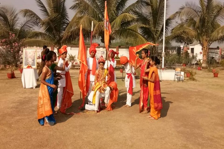 Takshila School-Assembly on Shiv Jayanti