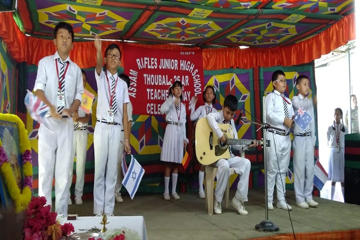Assam Rifles Middle School-Music