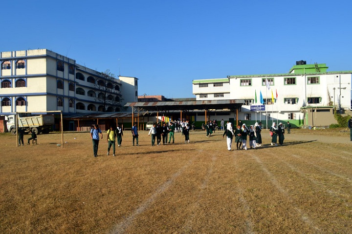 Hundred Flowers Higher Secondary School-Sports playground
