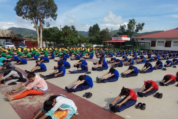 Kendriya Vidyalaya-Yoga day