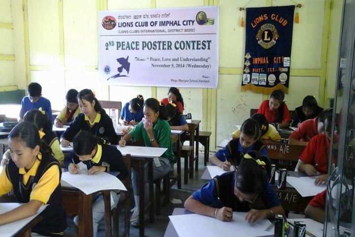 Mega Manipur School-2nd Peace Poster Contest
