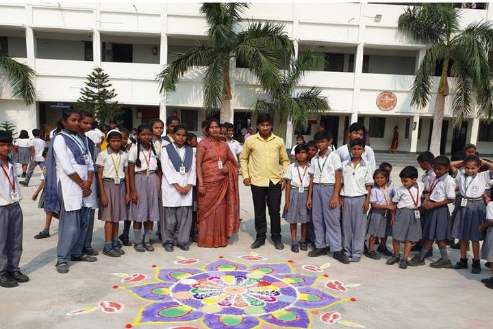 Destiny International School-Rangoli