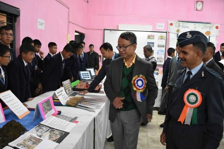 Sainik School-Art Exhibition