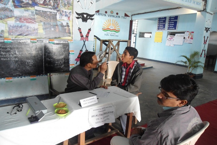 Kendriya Vidyalaya Tuli-Medical Health Checkup