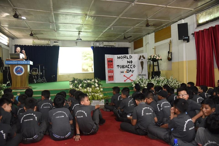 Livingstone Founder Higher Secondary School-World No Tobacco Day