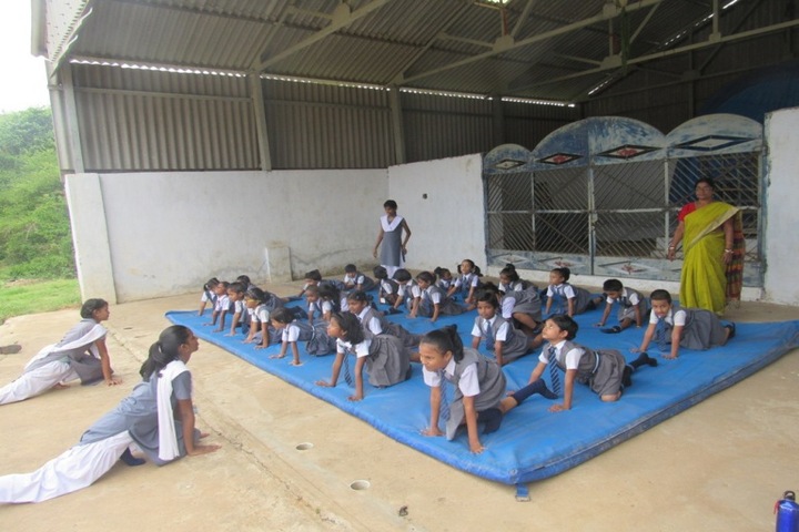 Atomic Energy Central School-Yoga Activity