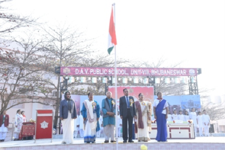 D A V Public School-Republic-Day