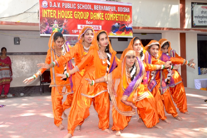 D A V Public School-Dance-Competition