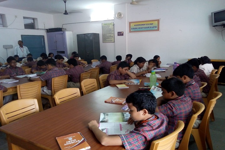 D A V Public School-Library