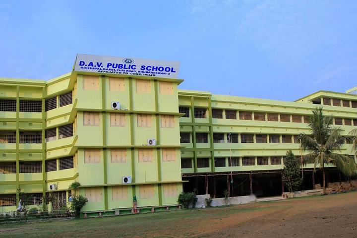 D A V Public School - School building