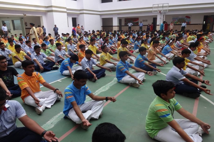 G D Goenka Public School-Yoga Day