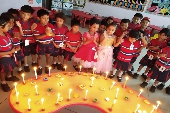 G D Goenka Public School-Diwali Activity