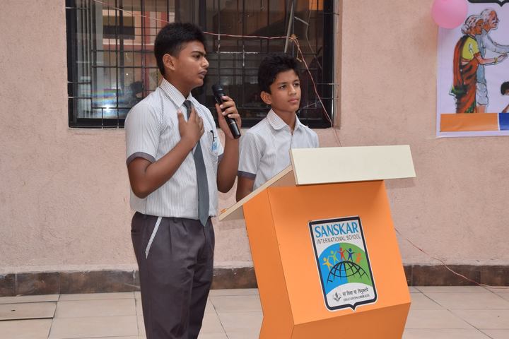 Sanskar International School-Student Speech