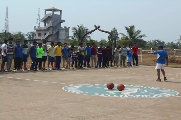 Takshashila Residential School Ganjam-Basket Ball Court