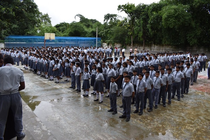 Vedic International School-Assembly