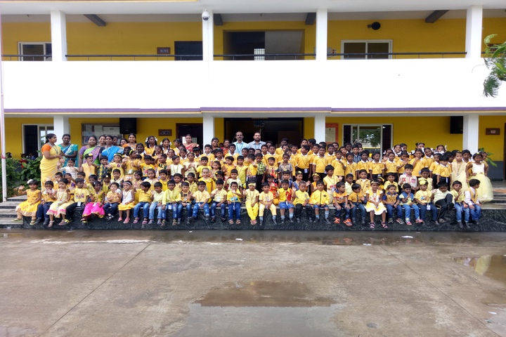 AJ Higher Secondary School-Yellow Day Celebration