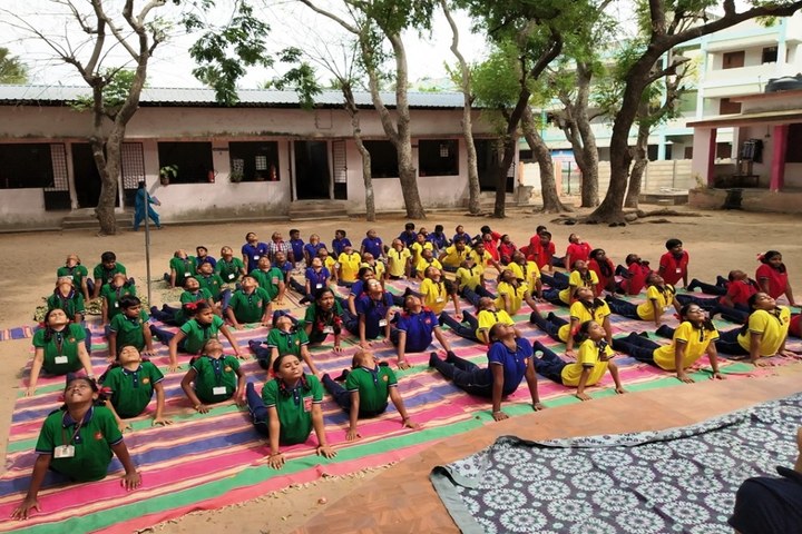 Kendriya Vidyalaya-International Yoga Day