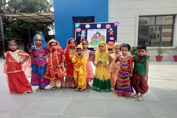 Adarsh Public School-janmastami