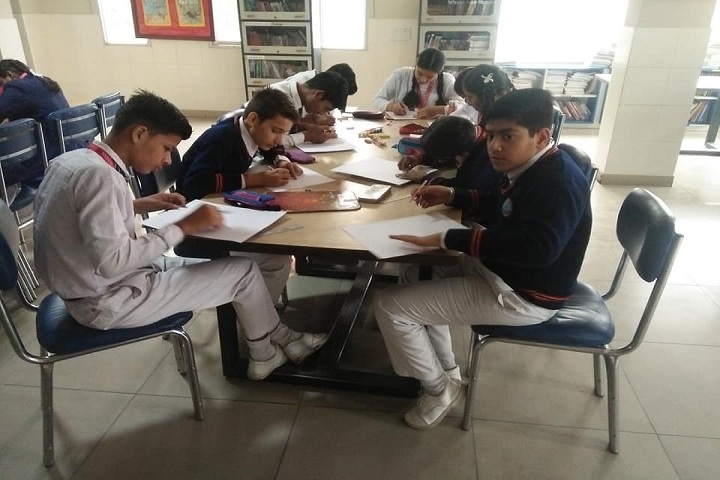Adarsh Public School-library