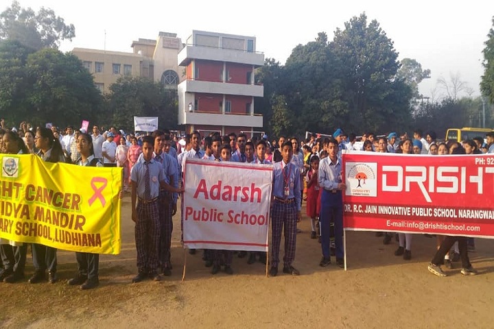 Adarsh Public School-rally