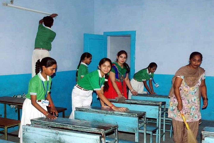 AGGARSAIN INTERNATIONAL PUBLIC SCHOOL-cleaning
