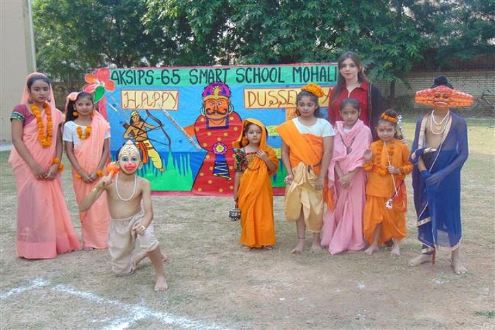 ajit karam singh international public school-dussera