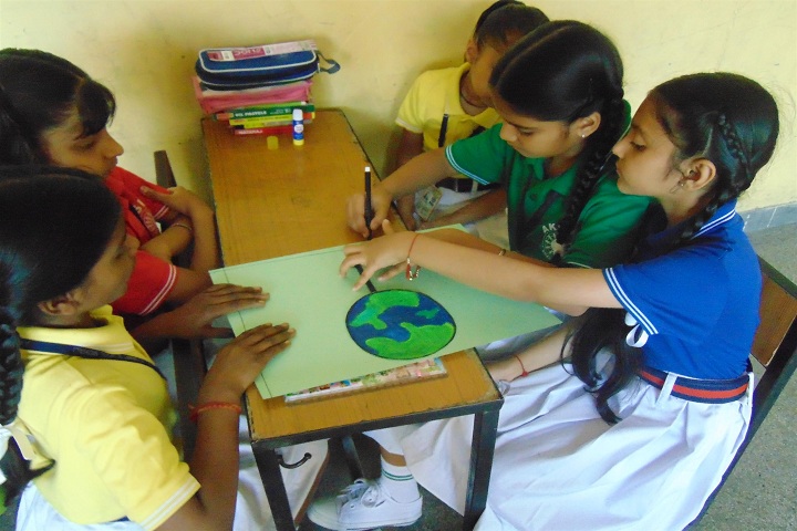 ajit karam singh international public school-earth day