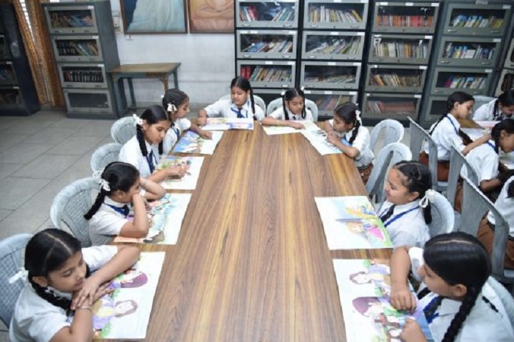 Atam Public Senior Secondary School-Library with reading room