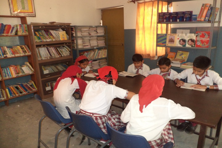 B C International High School-Library with reading room