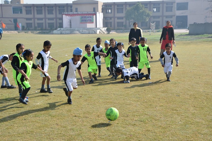 Baba Gandha Singh Public School-Sports football