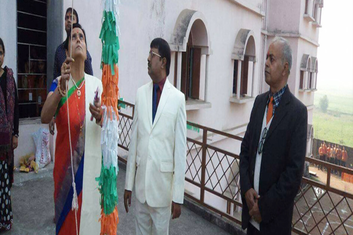 Gyan Jyoti Residential Public School-Flag Hoisting