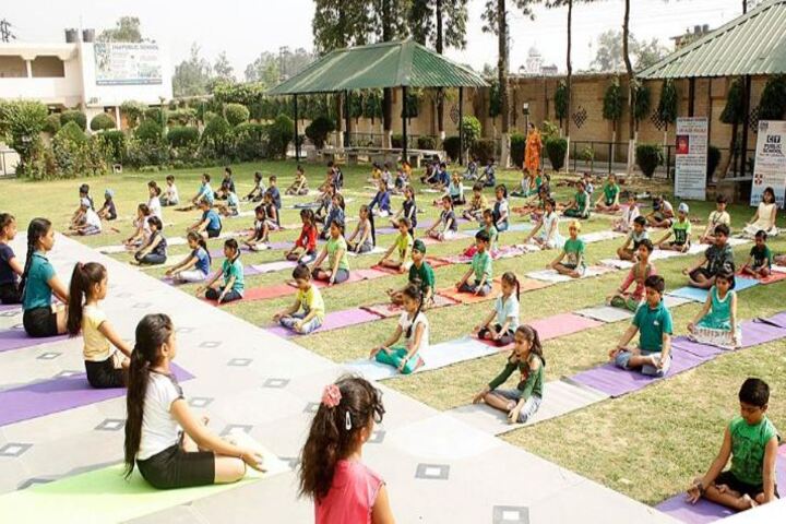 C T Public School-Yoga