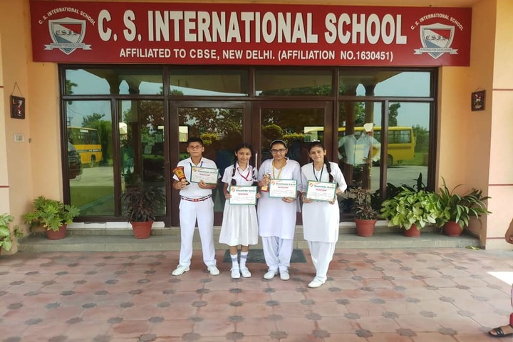 C.S. International School-Felicitation