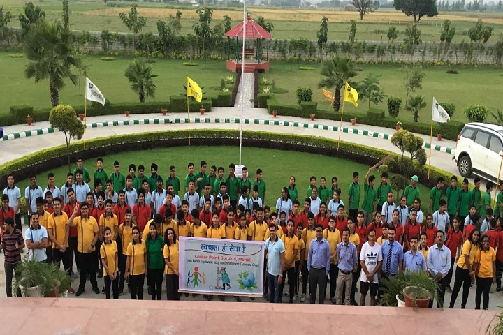 Career Point Gurukul-Cleanliness Activity