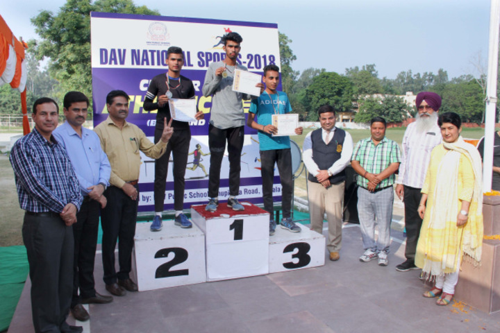 D A V Public School-Medal Distribution
