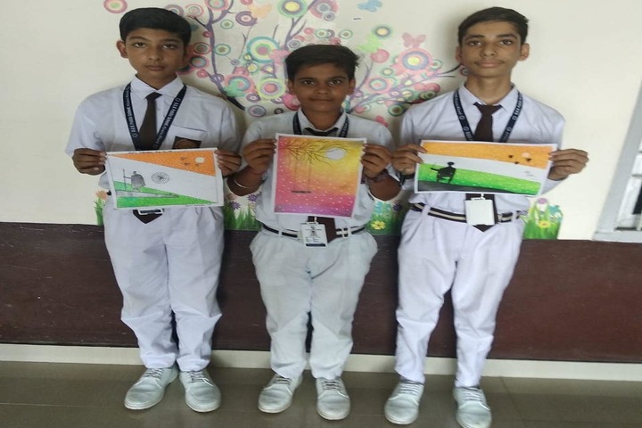 D A V Public School-Drawing Activity