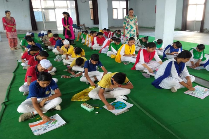 D A V Model Senior Secondary School-Drawing Competition