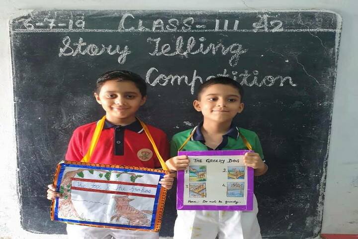 D A V Model Senior Secondary School-Story Telling Competition
