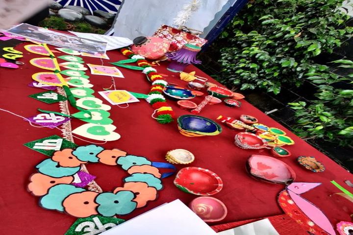 D C Model Senior Secondary School-Art and Craft Exhibition