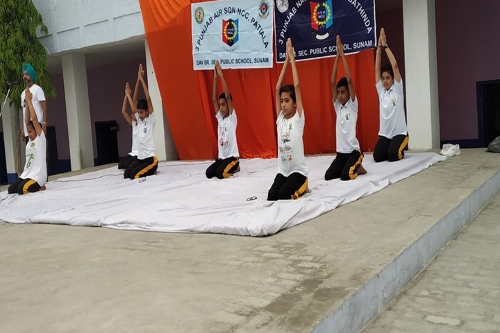 DAV Senior Secondary Public School-Yoga