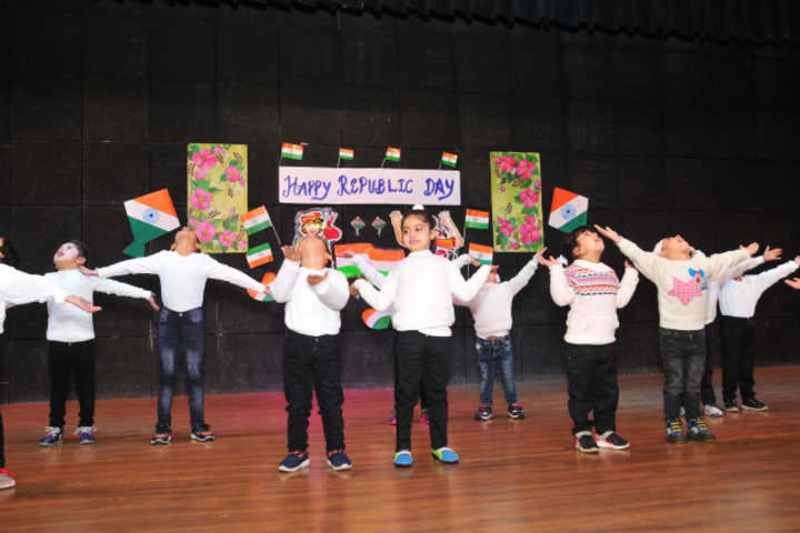 Dav Public School-Republic day Celebration