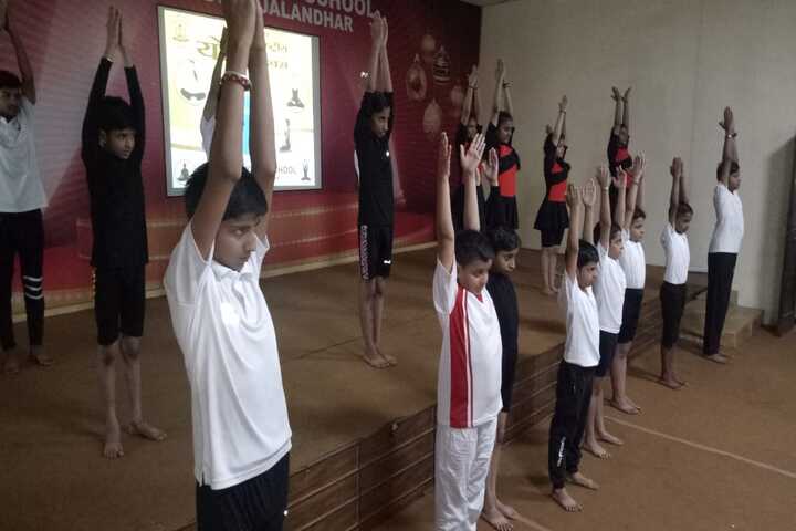 Dayanand Model School-Yoga