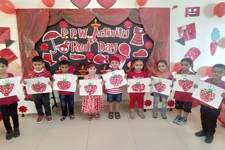 Delhi Public World School-Red Day