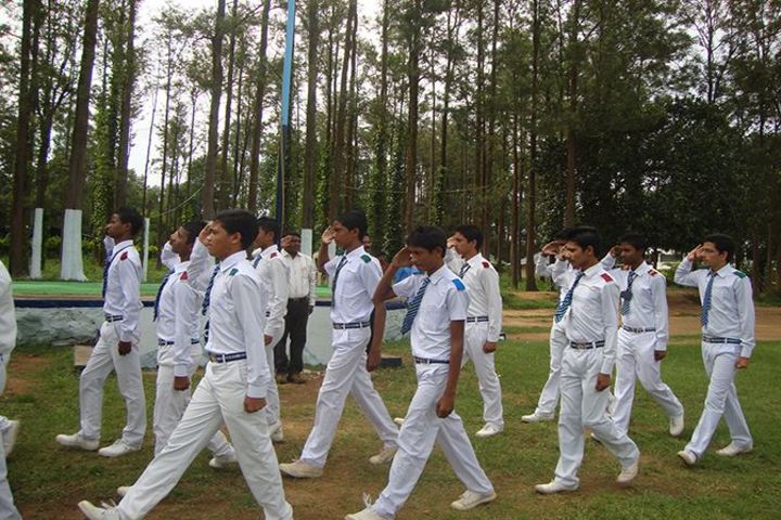 Alluri Sitaramaraju Public School-March Past