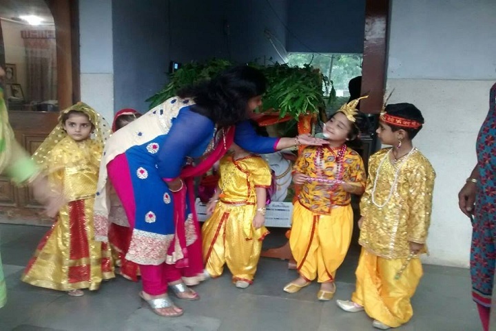 Dr MCM DAV Public School-Festival Celebration
