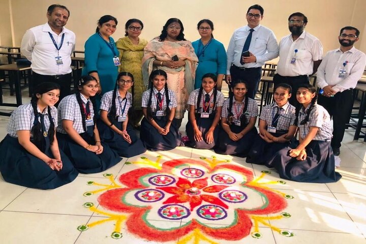 Dr Saif-Ud-Din Kitchlu Memorial Public School-Rangoli
